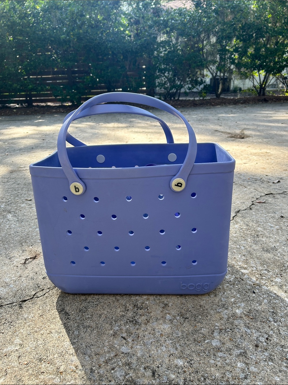 Bogg Bag Women's Lavender Large Tote - Lightweight Perforated Beach Bag